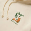 Smokey Mid-Weight Hoodie Bone - Broken horn