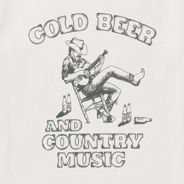 Country Music Tee - Broken horn