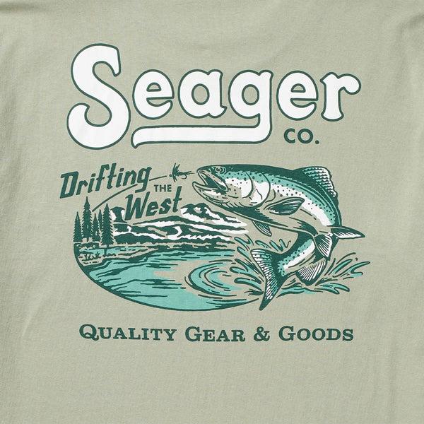 Seager's Drifting The West Tee - Broken horn
