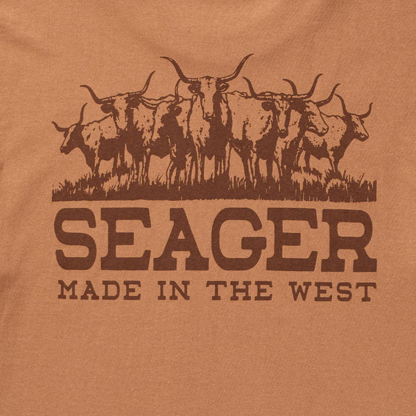 Seager's Herd Tee - Broken horn