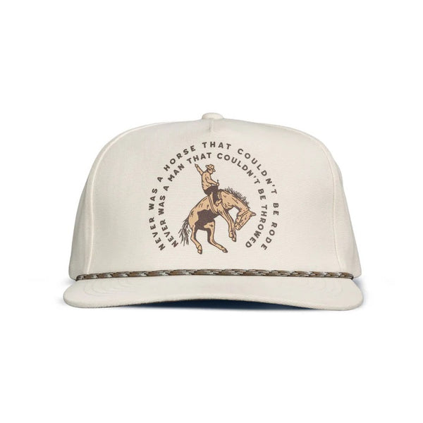 Sendero Never Was A Horse Cap - Broken horn