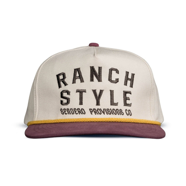 Sendero Ranch Style Cap - Broken horn