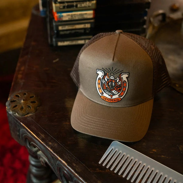 Sendero Snake Luck Hat - Broken horn