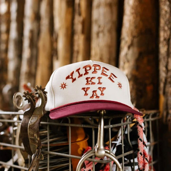 Sendero Yipee Ki Yay Cap - Broken horn