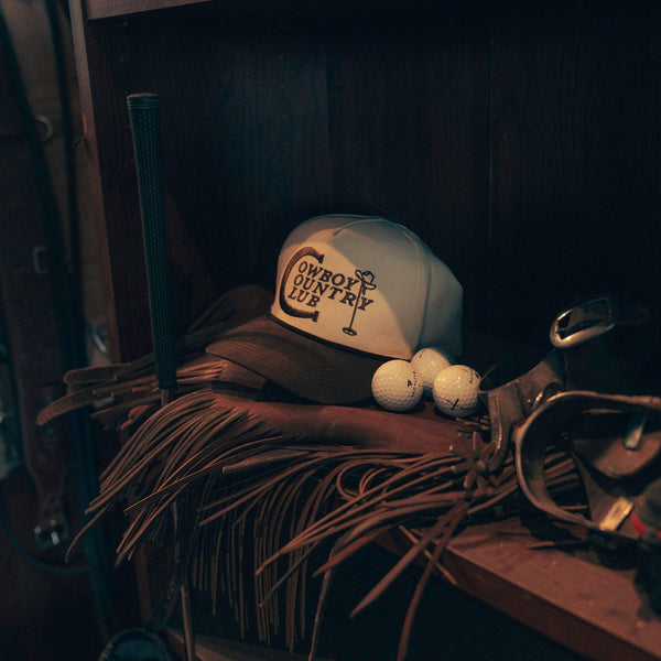 Sendero Cowboy Country Club Cap - Broken horn