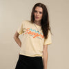 Coastal Cowgirl Crop Tee - Broken horn