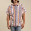 Sendero Serape Pearl Snap - Broken horn