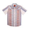 Sendero Serape Pearl Snap - Broken horn