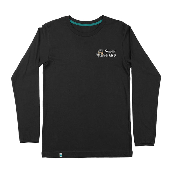 Shootin' Hand Long Sleeve T-Shirt - Broken horn