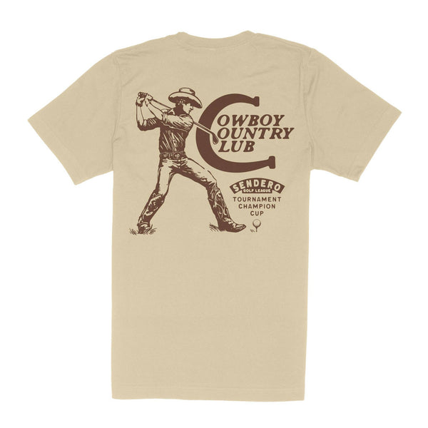 Cowboy Country Club T-Shirt - Broken horn