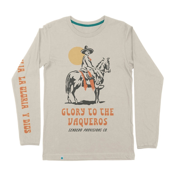 Sendero Glory Vaqueros Long Sleeve T-Shirt - Broken horn