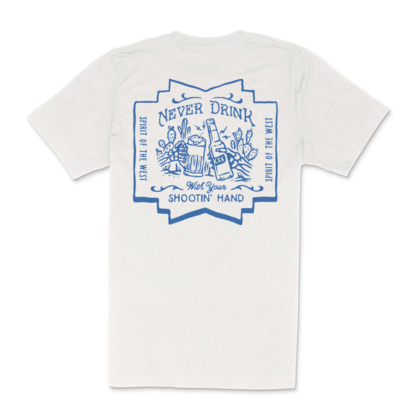 Shootin' Hand T-Shirt - ¡Salud! Edition - Broken horn