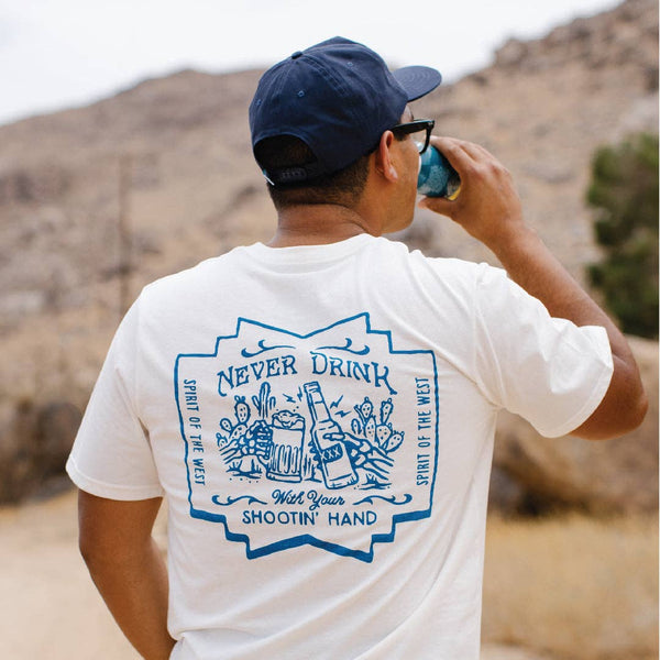 Shootin' Hand T-Shirt - ¡Salud! Edition - Broken horn
