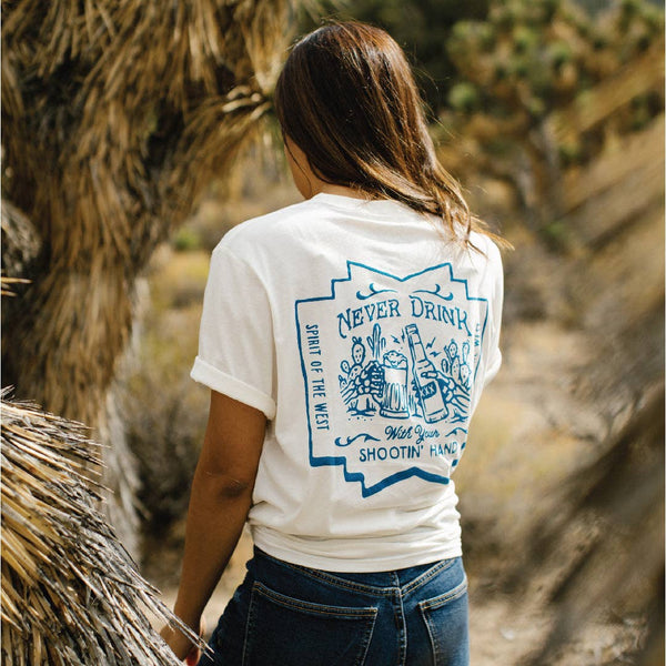 Shootin' Hand T-Shirt - ¡Salud! Edition - Broken horn