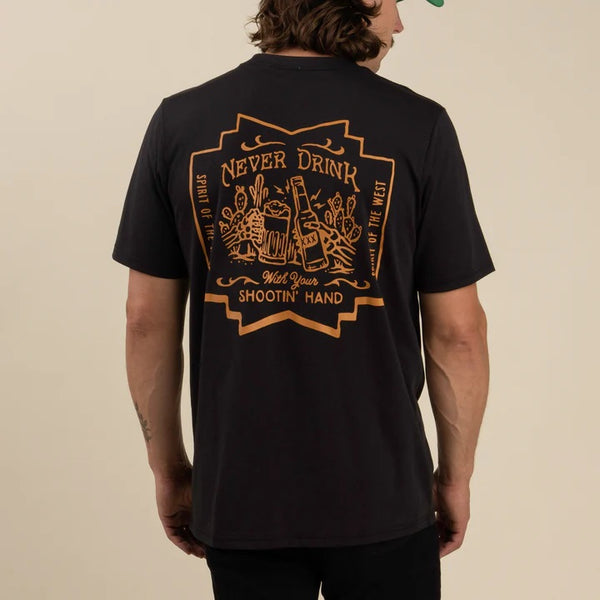 Shootin' Hand T-Shirt - ¡Salud! Edition - Broken horn