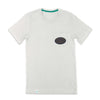 Sendero Jackalope Pocket T-Shirt Vintage White - Broken horn
