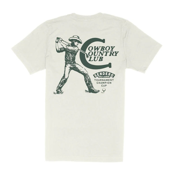 Cowboy Country Club T-Shirt - Broken horn