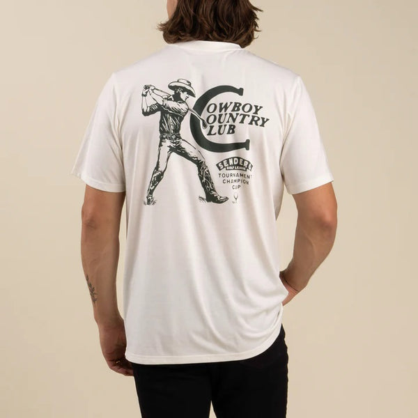 Cowboy Country Club T-Shirt - Broken horn