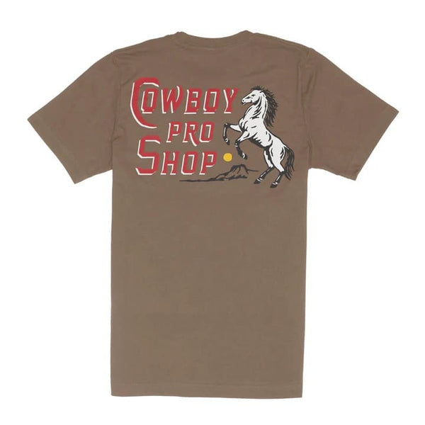 Sendero Cowboy Pro Shop Tee - Broken horn