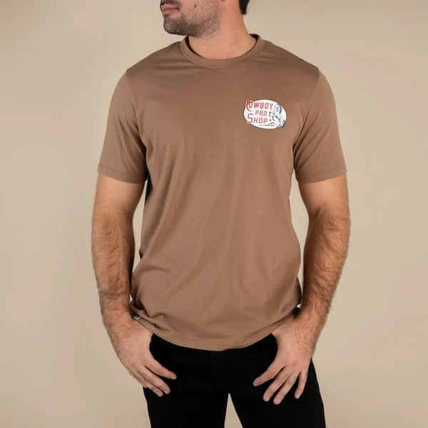 Sendero Cowboy Pro Shop Tee - Broken horn