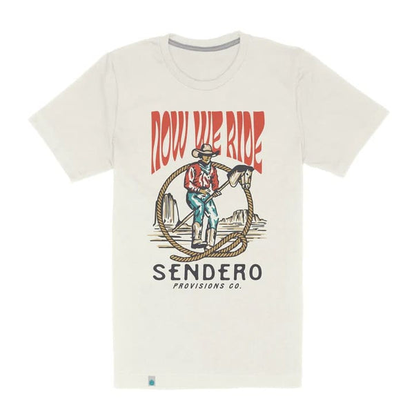 Sendero Stick horse Tee - Broken horn