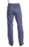 Heather Dress Ranch Pants - Navy - Broken horn