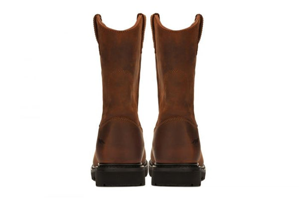 12" Waterproof Wellington Pull On Wedge - Broken horn