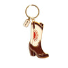 Lil Lady Cowgirl-Country Keychains with Giftable Pouch - Broken horn