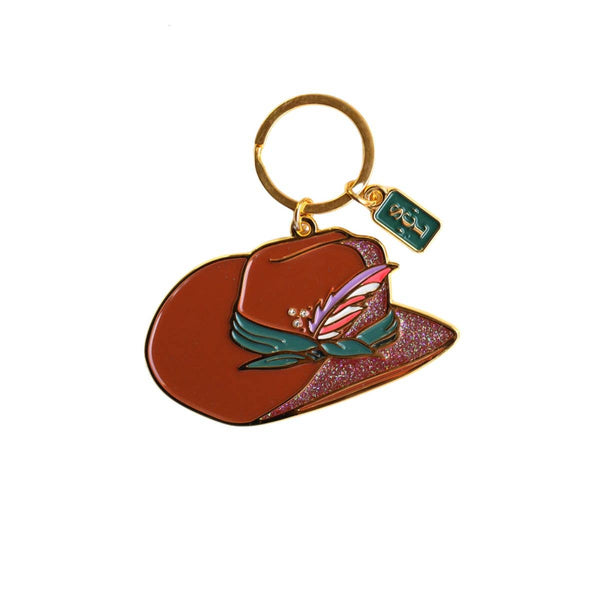 Lil Lady Cowgirl-Country Keychains with Giftable Pouch - Broken horn