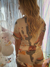 Summer Cowgirl Silky Pajama Set - Broken horn