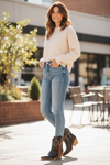 Brown Fringe Boot Accessories - Broken horn
