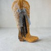 Rodeo After Dark Boot Bow - Broken horn
