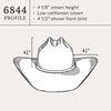 Stetson 10X South Point Straw Hat