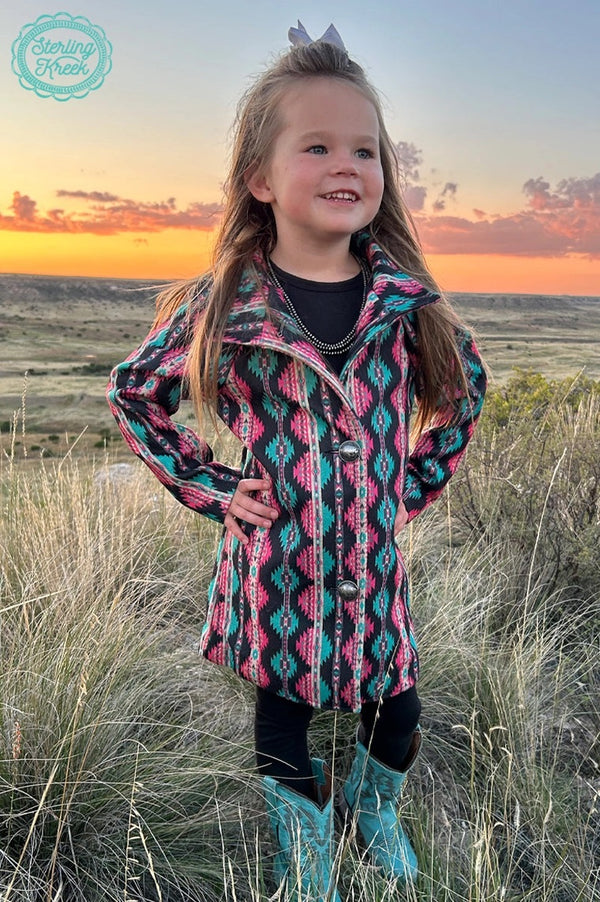 Arlington Aztec Jacket Kids - Broken horn