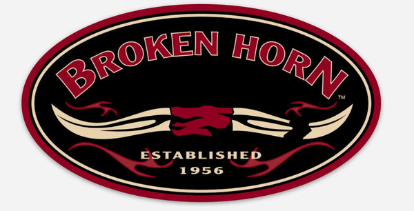 Broken Horn OG Sticker - Broken horn