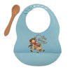 Fresh & Messy Silicon Bib & Spoon Set - Broken horn
