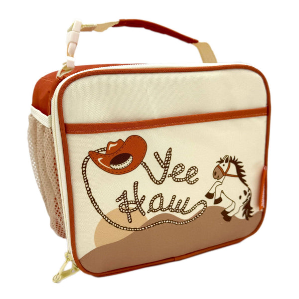 Super Zippee!® Lunch Tote -Yee Haw & Howdy - Broken horn