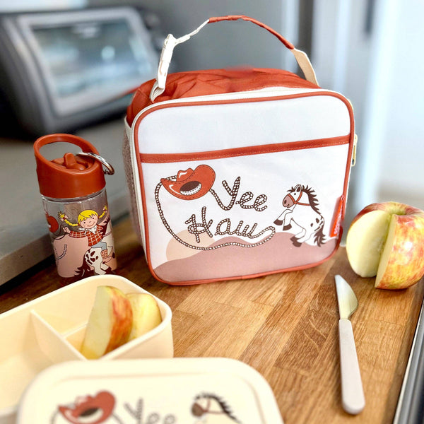 Super Zippee!® Lunch Tote -Yee Haw & Howdy - Broken horn