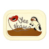 Fresh & Messy Silicone Bento Box | Yee Haw - Broken horn