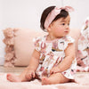 Baby Girl Cowgirl Boots Cotton Skirted Bodysuit - Broken horn
