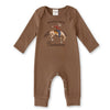 Brand New Buckaroo Baby Boy Western Cowboy Cotton Romper - Broken horn