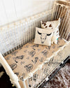 Desert Boots Fitted Crib Sheet 2.0 - Broken horn
