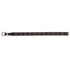 Red Dirt Co. Genuine Leather Hat Band Black Bision - Broken horn