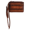 Justin Ladies Mini Card Wallet - Broken horn