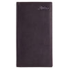 Justin Men's Rodeo Wallet Dark Brown Rugger - Broken horn