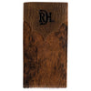 Red Dirt Hat Co Rodeo Wallet Yoke W/Hair On Leather - Broken horn