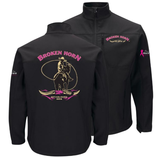Men's Softshell Fleece Jacket - Classico De Las Americas #2 - Broken horn