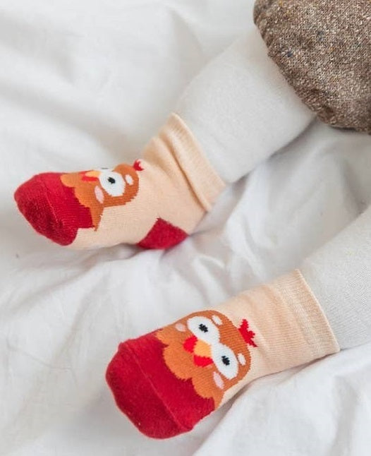 Zoo Baby Animal Socks - Broken horn