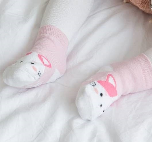 Zoo Baby Animal Socks - Broken horn