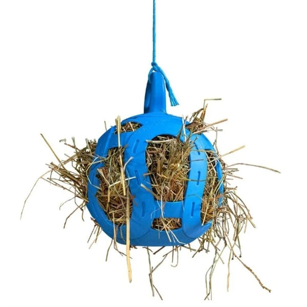Jolly 8" Hay Ball for Horse - Broken horn